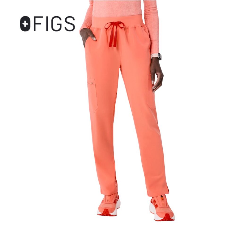 Figs High Waisted Skinny Scrub Pants | Women's Small | Sunset Drift